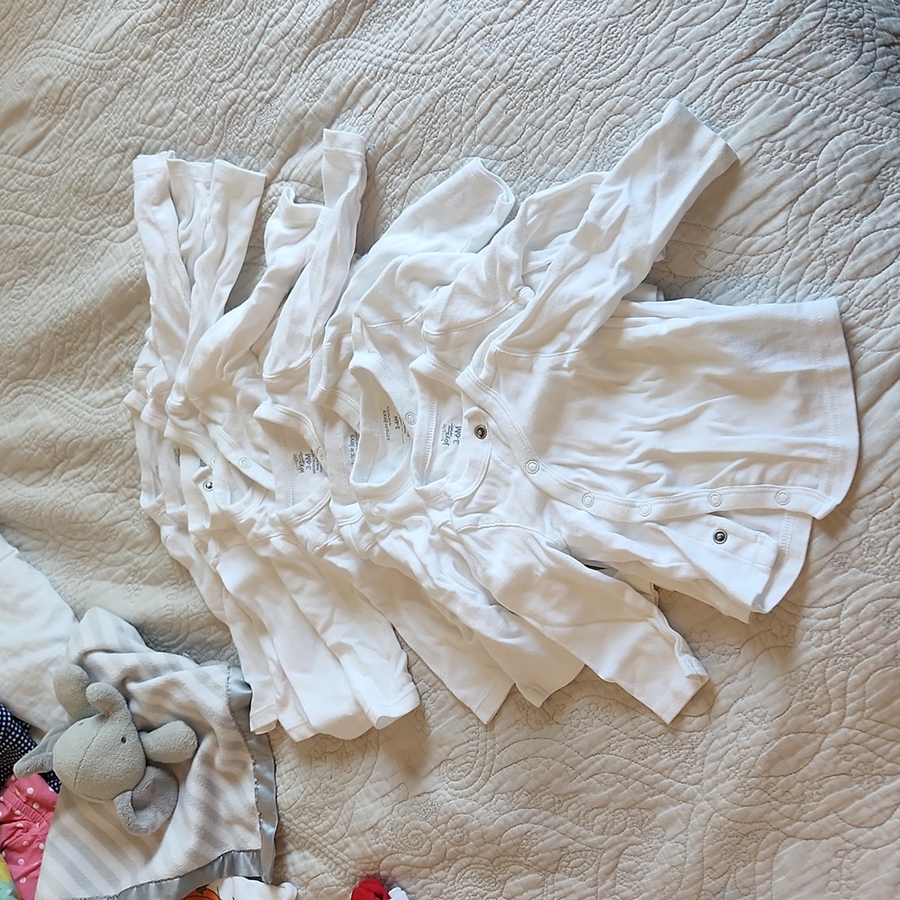 Simple Joys by Carter Side snap Kokomo tops 3-6 months $4 Each